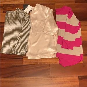 Sweater/Top, Tops bundle, 2 sweaters and 1 blouse